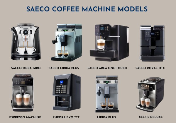 saeco coffee machine models